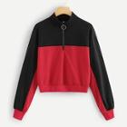 Shein Half Zip Sweatshirt