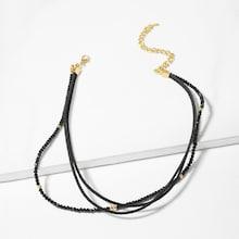 Shein Multi Layered Beaded Choker