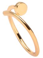 Shein Gold Plated Screw Wrap Ring