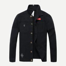 Shein Men Patched Decoration Denim Jacket
