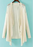 Rosewe New Arrival Long Sleeve Woman Cardigans With Lace