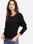Shein Lace Panel Jumper