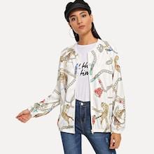 Shein Tiger Print Jacket