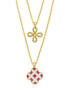 Shein Gold Multi-layer Chain Necklace