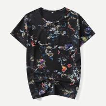 Shein Men Animal Printed Tee