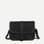 Shein Contrast Stitch Trim Shoulder Bag