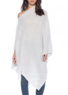 Rosewe Enchanting White Long Sleeve Pullovers With High Low Hem