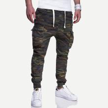 Shein Men Pocket Detail Camo Print Pants