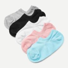 Shein Minimalist Cotton Ankle Socks 5 Pairs