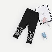 Shein Toddler Girls Geometric Print Leggings
