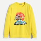 Shein Men Graphic Print Pullover