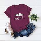 Shein Unicorn And Letter Print Tee