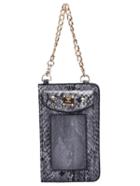 Shein Grey Serpentine Chain Cellphone Bag