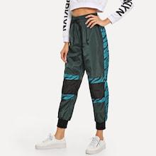 Shein Cut And Sew Drawstring Pants