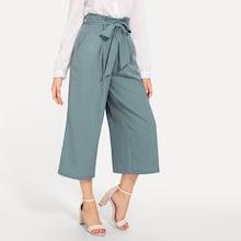 Shein Boxed Pleated Wide Leg Pants