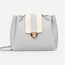 Shein Push Lock Detail Flap Bag