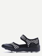 Shein Colorblock Plaid Pattern Block Casual Sneakers