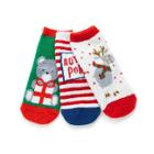 Shein Christmas Animal Pattern Socks 3pairs