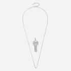 Shein Hoop Earring 1pcs & Necklace With Detachable Key