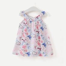 Shein Girls Butterfly Print Dress