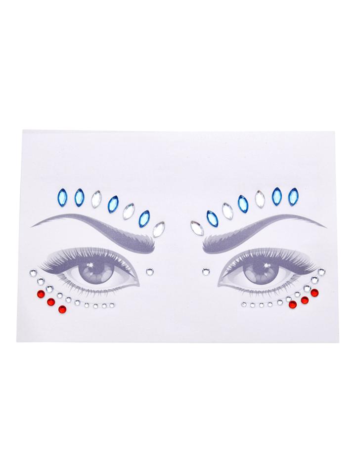Shein Rhinestone Makeup Eye Sticker