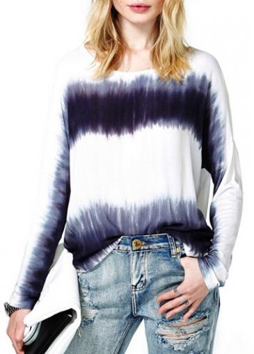 Rosewe Stylish Long Sleeve Round Neck Autumn T Shirt