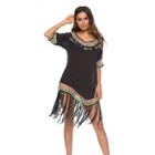Shein Tassel Decorated Cover-up