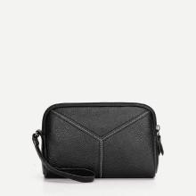 Shein Zipper Detail Wallet