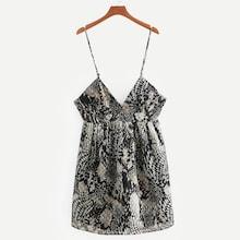 Shein Snakeskin Print Cami Dress