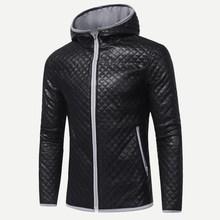 Shein Men Quilted Pu Jacket