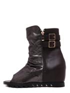 Shein Casual Zipper Mule Ankle Boots