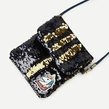 Shein Girls Unicorn Detail Sequin Crossbody Bag