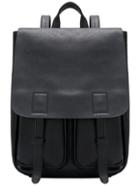 Shein Belt Strap Pu Backpacks