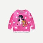 Shein Toddler Girls Cartoon Print Frill Hem Jumper