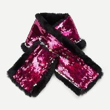 Shein Girls Sequin Tippet Scarf