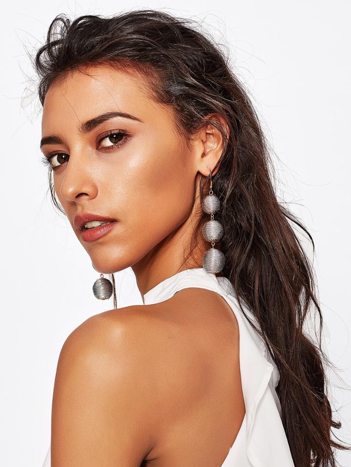 Shein Triple Tier Drop Earrings