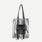 Shein Pocket Front Color-block Tote Bag