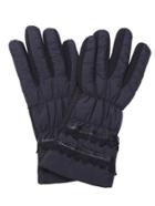 Shein Black Winter Outdoor Thermal Gloves With Lace Detail