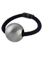 Shein Silver Simple Model Metal Ball Elastic Hair Rope Accessories