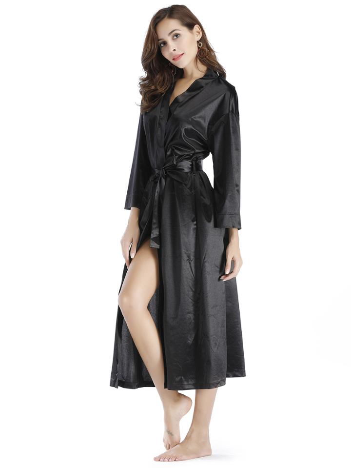 Shein Self Tie Wrap Robe