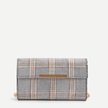 Shein Gingham Shoulder Bag