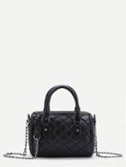 Shein Quilted Bag With Chain