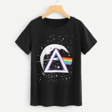 Shein Short Sleeve Graphic T-shirt