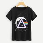 Shein Short Sleeve Graphic T-shirt