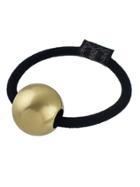 Shein Gold Simple Model Metal Ball Elastic Hair Rope Accessories