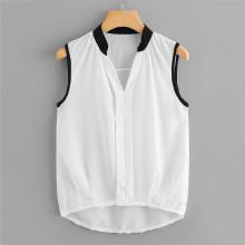 Shein V Cut Neck Sleeveless Top