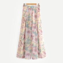 Shein All Over Florals Culotte Pants
