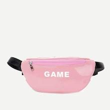 Shein Kids Letter Print Bum Bag