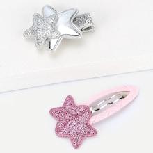 Shein Girls Star Decorated Snap Hair Clip 2pcs