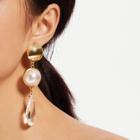 Shein Faux Pearl Dangle Earrings
